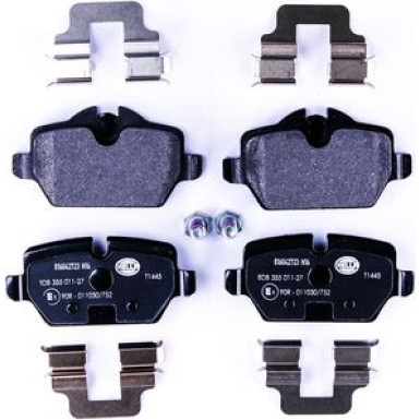 8DB 355 011-271 Bremsbelagsatz, Scheibenbremse