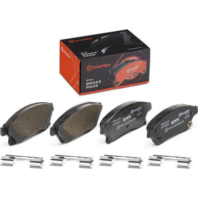 Brembo | Bremsbelagsatz, Scheibenbremse | P 59 076X