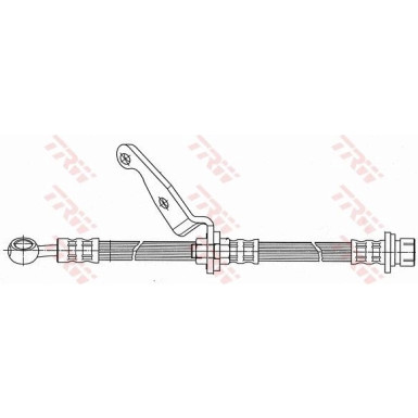 TRW | Bremsschlauch | PHD507
