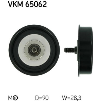 SKF | Spannrolle, Keilrippenriemen | VKM 65062