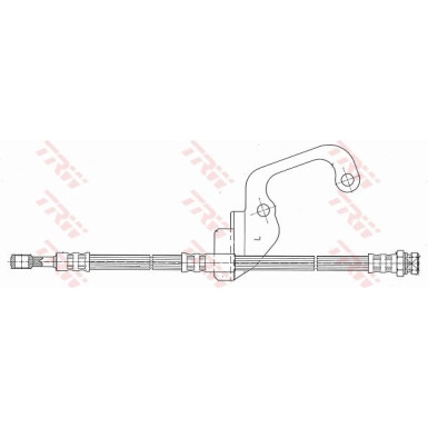 PHD628 Bremsschlauch