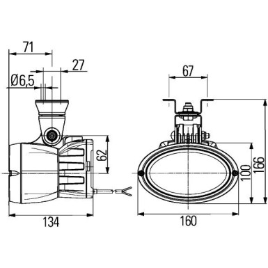 Hella | Arbeitsscheinwerfer | 1GA 996 461-261