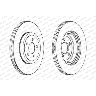 DDF1765C-1 Bremsscheibe PREMIER