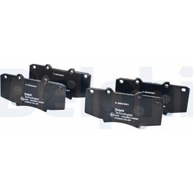 LP2244 Bremsbelagsatz, Scheibenbremse