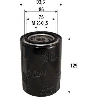Valeo | Ölfilter | 586076