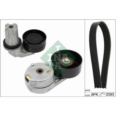 529 0445 10 Keilrippenriemensatz 529 0445 10 Keilrippenriemensatz