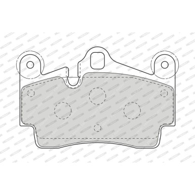FDB1627 Bremsbelagsatz, Scheibenbremse PREMIER ECO FRICTION