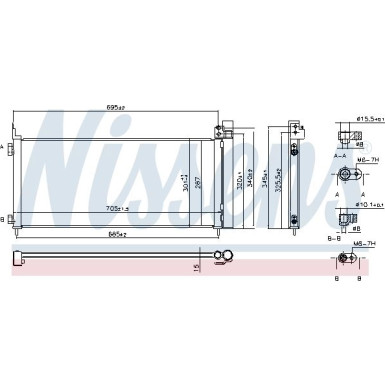 941150 Kondensator, Klimaanlage
