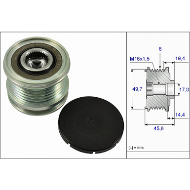 535 0168 10 Generatorfreilauf
