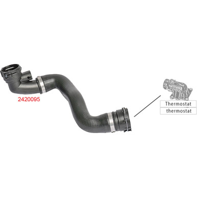 2420095 Kühlerschlauch 2420095 Kühlerschlauch