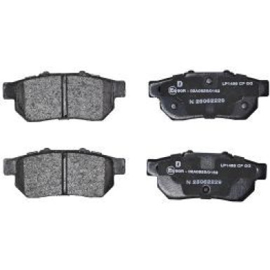 Delphi Bremsbelagsatz, Scheibenbremse LP1456