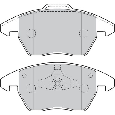 301715 Bremsbelagsatz, Scheibenbremse ESSENTIAL