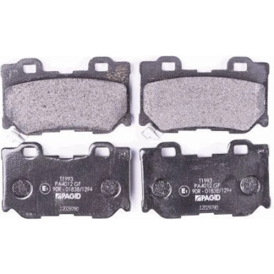 Hella Pagid | Bremsbelagsatz, Scheibenbremse | 8DB 355 015-421