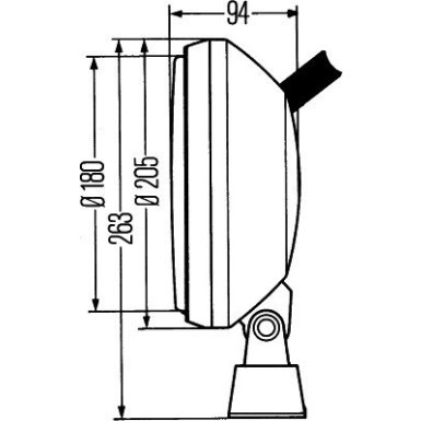 Hella | Arbeitsscheinwerfer | 1G8 002 340-001