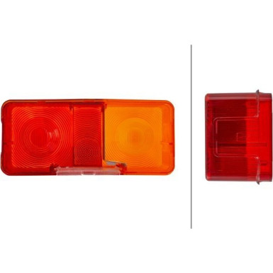 9EL 116 844-001 Lichtscheibe, Heckleuchte