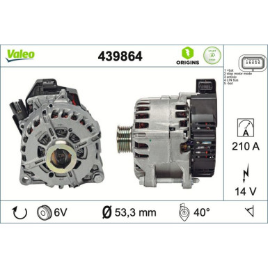Valeo | Generator | 439864