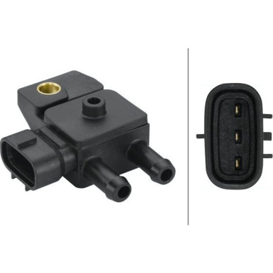 Hella | Sensor, Abgasdruck | 6PP 009 409-311