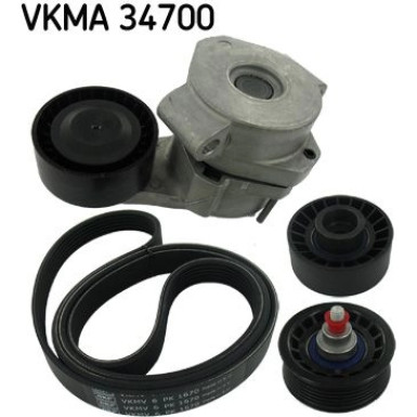 VKMA 34700 Keilrippenriemensatz