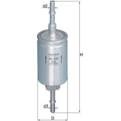 KL 458 Kraftstofffilter KL 458 Kraftstofffilter