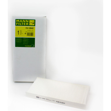 MANN-FILTER CU 2642 Innenraumfilter, Partikelfilter MANN-FILTER CU 2642 Innenraumfilter, Partikelfilter