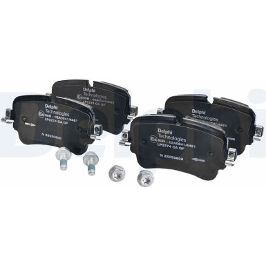 Delphi | Bremsbelagsatz, Scheibenbremse | LP3274 Delphi | Bremsbelagsatz, Scheibenbremse | LP3274