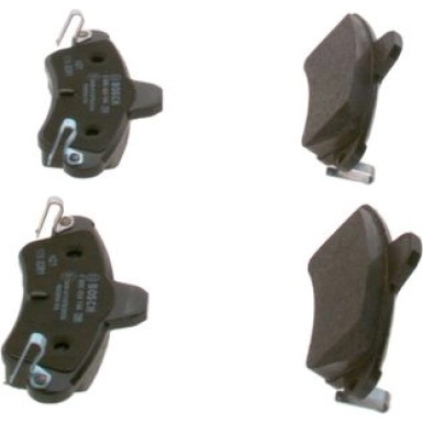 0 986 424 744 Bremsbelagsatz, Scheibenbremse