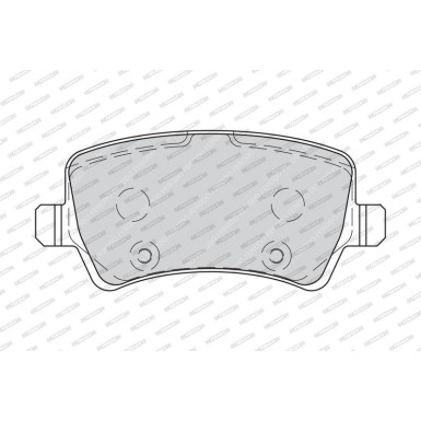 Ferodo Bremsbelagsatz, Scheibenbremse PREMIER FDB4237