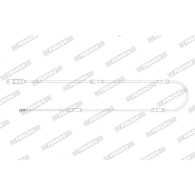 Ferodo | Warnkontakt, Bremsbelagverschleiß | FWI375 Ferodo | Warnkontakt, Bremsbelagverschleiß | FWI375