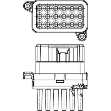 Mahle | Regler, Innenraumgebläse | ABR 95 000P