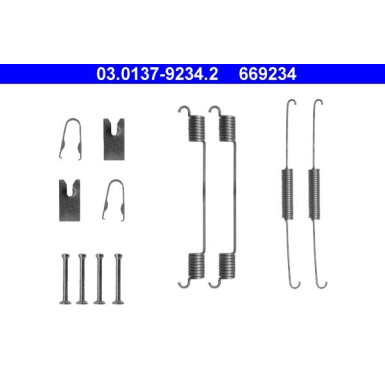 03.0137-9234.2 Zubehörsatz, Bremsbacken