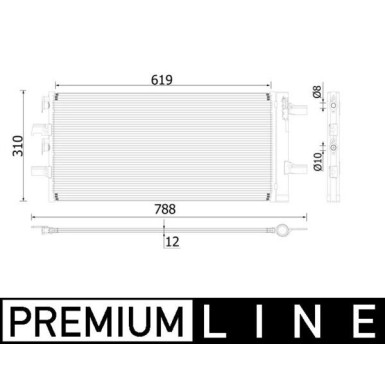 Mahle | Kondensator, Klimaanlage | AC 892 000P