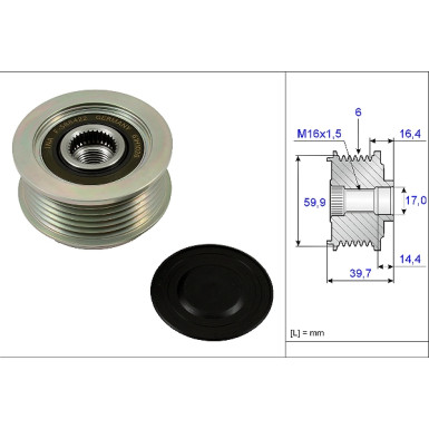 535 0241 10 Generatorfreilauf