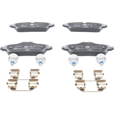 Bremsbelagsatz, Scheibenbremse ATE Ceramic 13.0470-2639.2