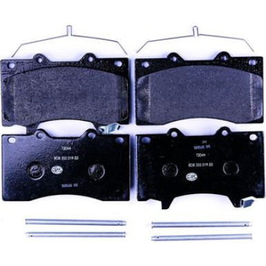 Hella Pagid | Bremsbelagsatz, Scheibenbremse | 8DB 355 019-531