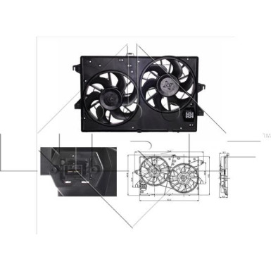 47003 Lüfter, Motorkühlung