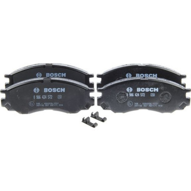 BOSCH | Bremsbelagsatz, Scheibenbremse | 0 986 424 572