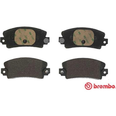 Brembo | Bremsbelagsatz, Scheibenbremse | P 68 002