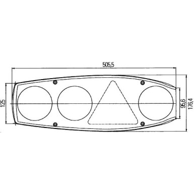 Hella | Heckleuchte | 2VA 341 419-061