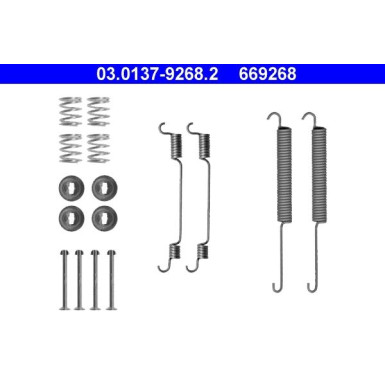 03.0137-9268.2 Zubehörsatz, Bremsbacken