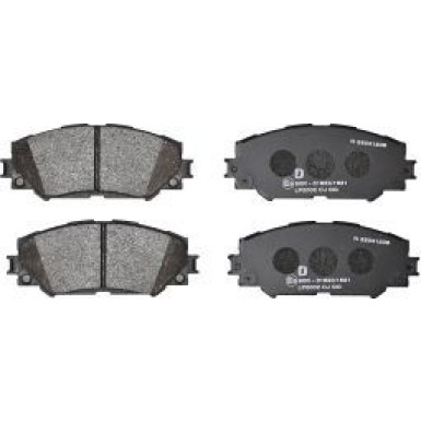 Delphi Bremsbelagsatz, Scheibenbremse LP2002