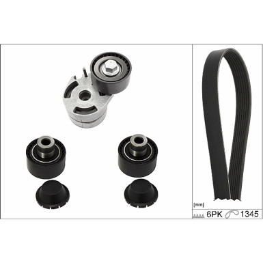 529 0186 10 Keilrippenriemensatz