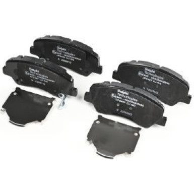 Delphi Bremsbelagsatz, Scheibenbremse LP2497