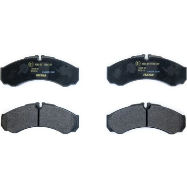 Textar Bremsbelagsatz, Scheibenbremse Q+ 2912112