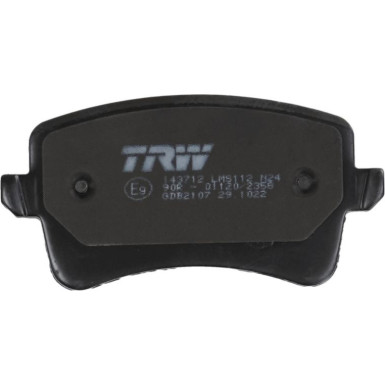 GDB2107 Bremsbelagsatz, Scheibenbremse