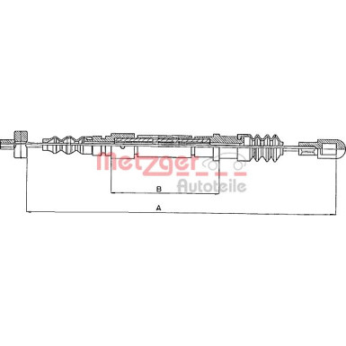 10.824 Seilzug, Feststellbremse 10.824 Seilzug, Feststellbremse
