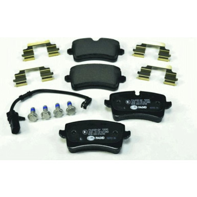 Hella Pagid | Bremsbelagsatz, Scheibenbremse | 8DB 355 016-001