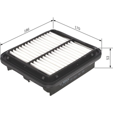 BOSCH 1 987 429 164 Luftfilter