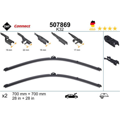 507869 Wischblatt CONNECT MADE IN GERMANY