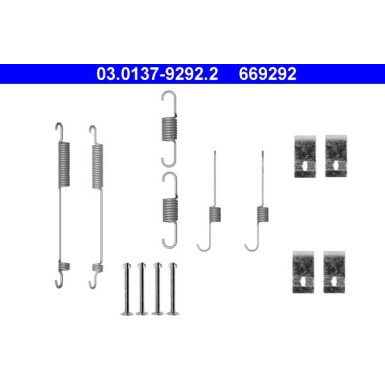 03.0137-9292.2 Zubehörsatz, Bremsbacken