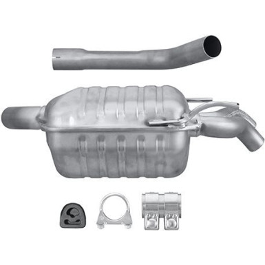 Hella | Endschalldämpfer | 8LD 366 033-301